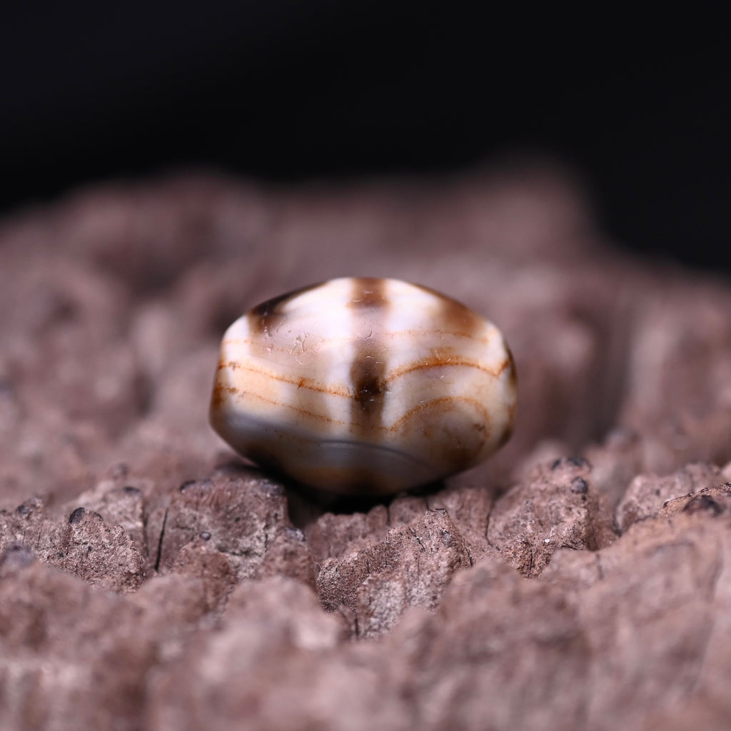 虎纹达洛天珠