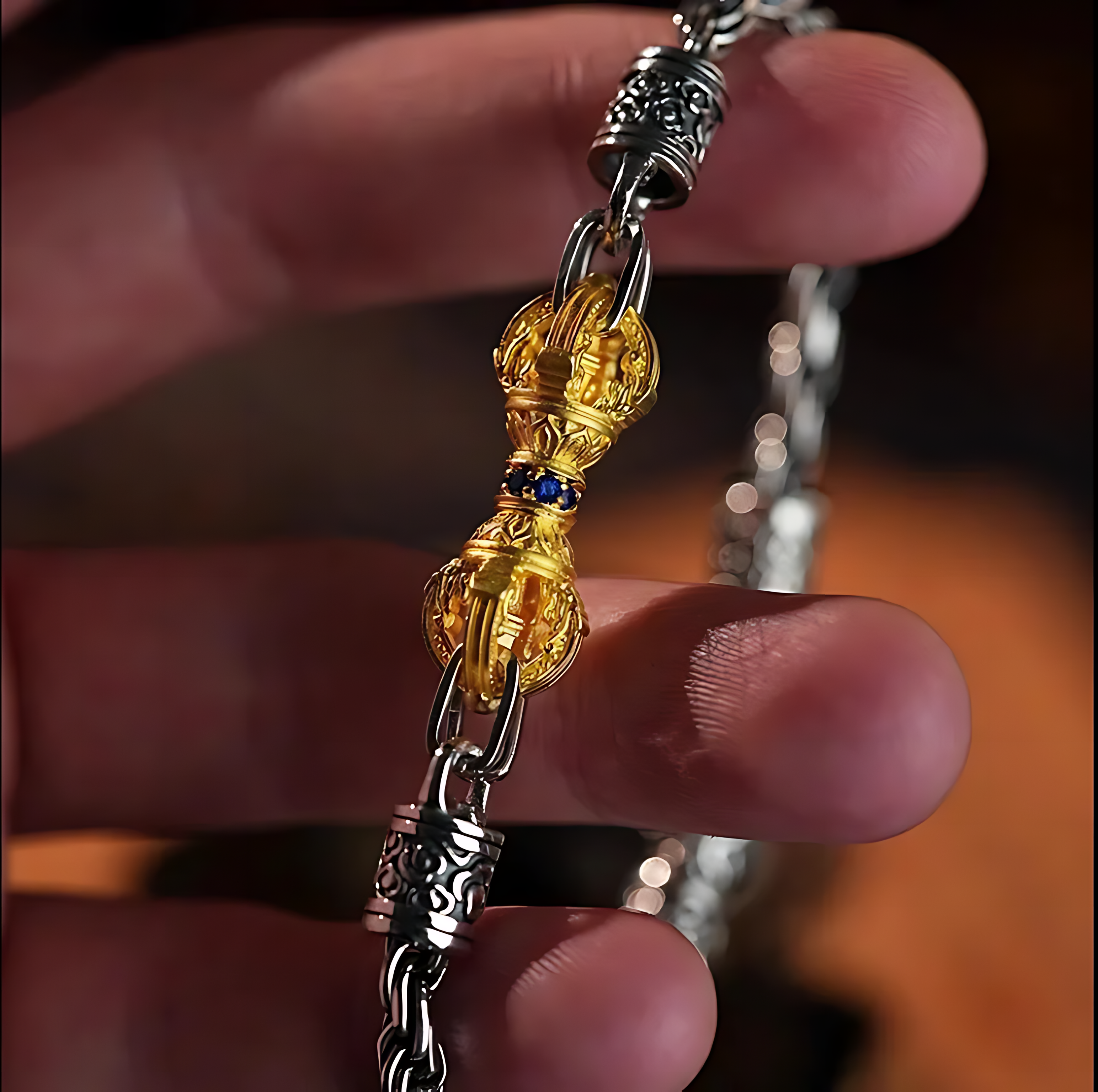 Exquisitely Crafted Vajra Bracelet
