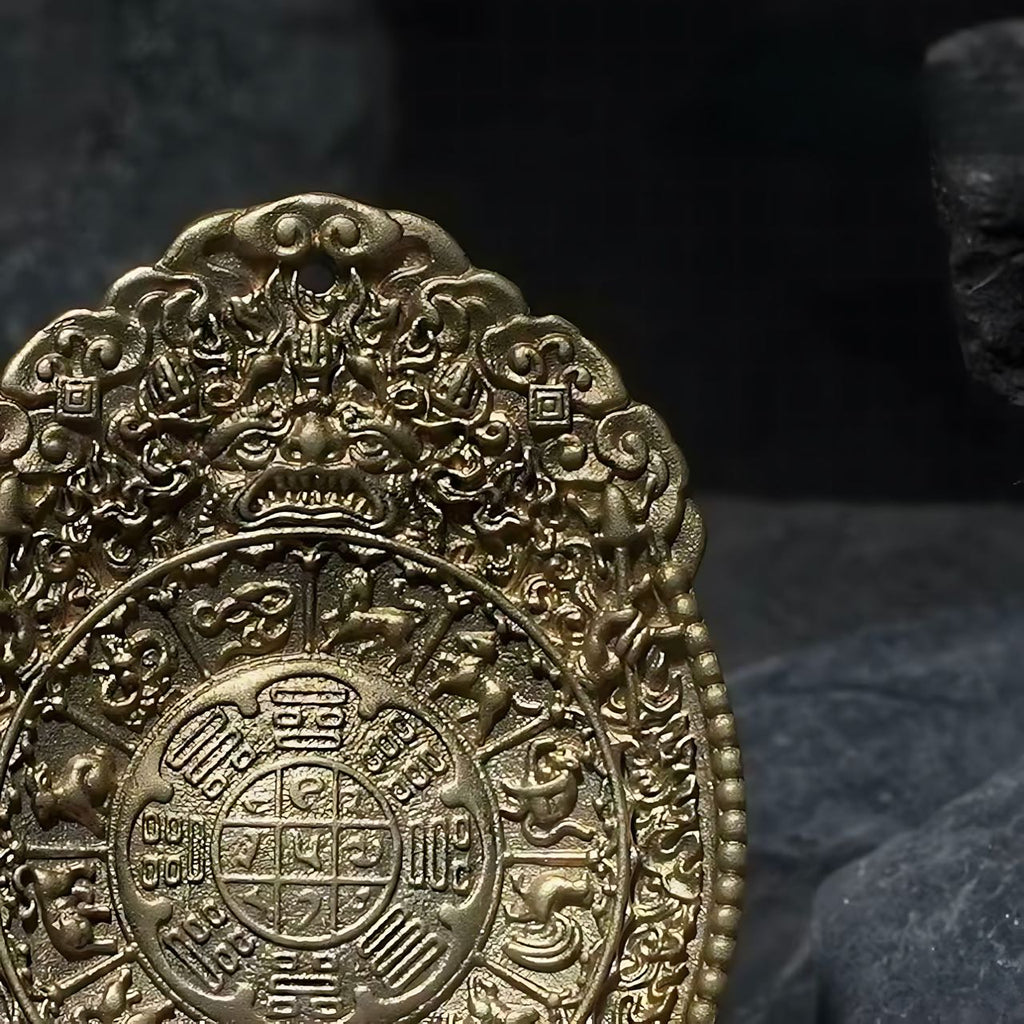 Restrike of the Ming Dynasty Yongle Nine Palaces and Eight Trigrams Plaque