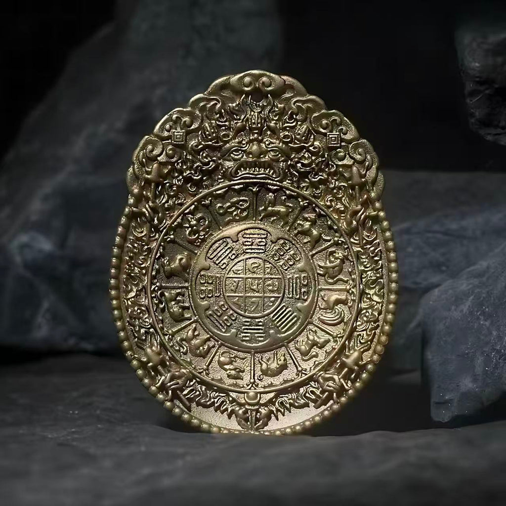 Restrike of the Ming Dynasty Yongle Nine Palaces and Eight Trigrams Plaque