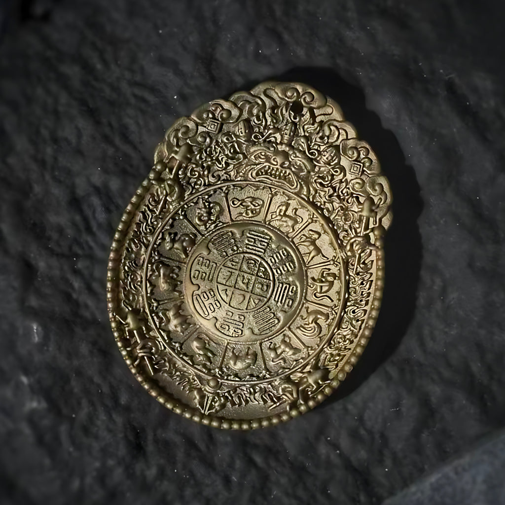 Restrike of the Ming Dynasty Yongle Nine Palaces and Eight Trigrams Plaque