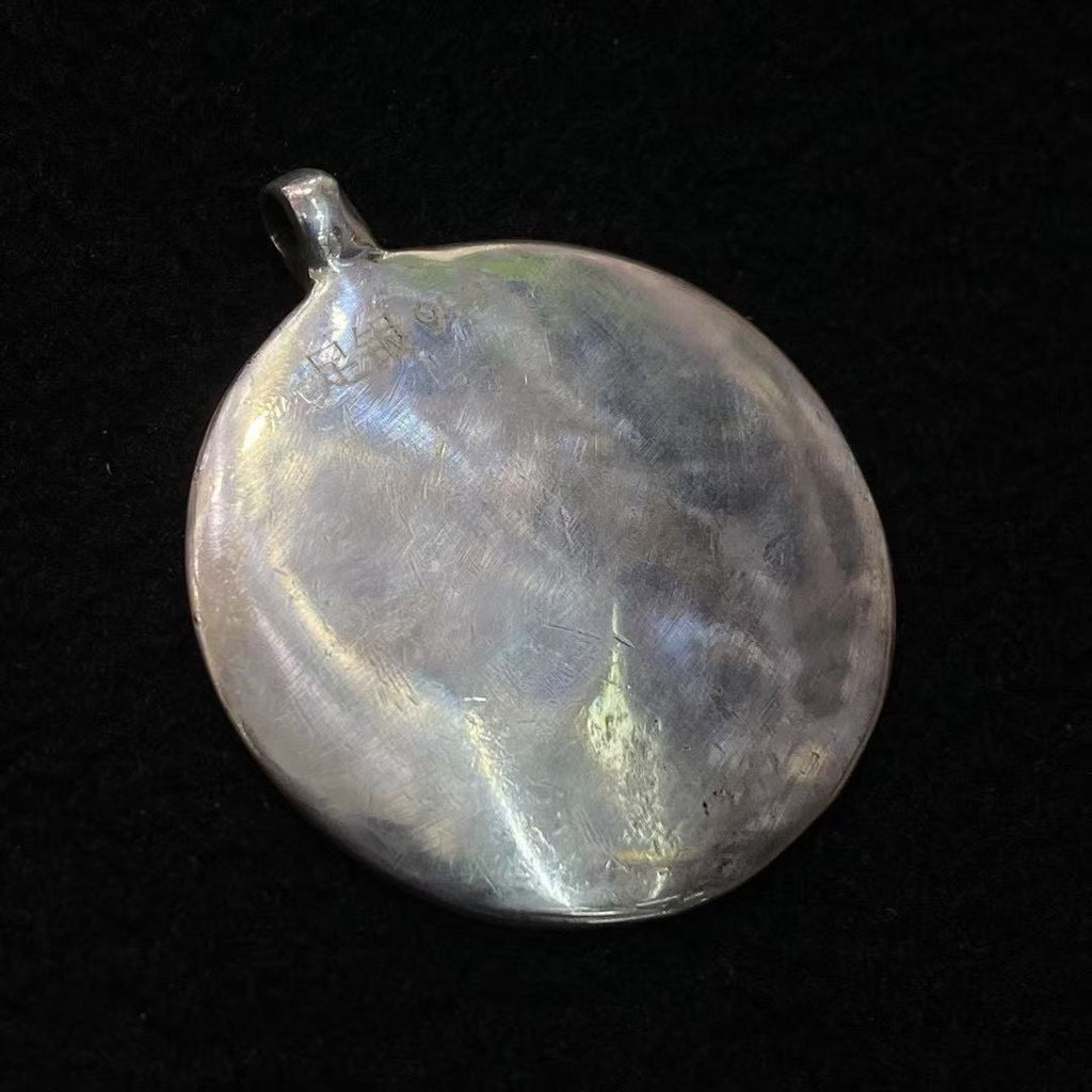 999 Silver Exquisite Nine Palaces and Eight Trigrams Plate