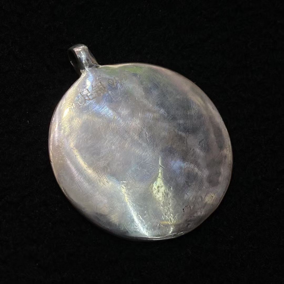 999 Silver Exquisite Nine Palaces and Eight Trigrams Plate