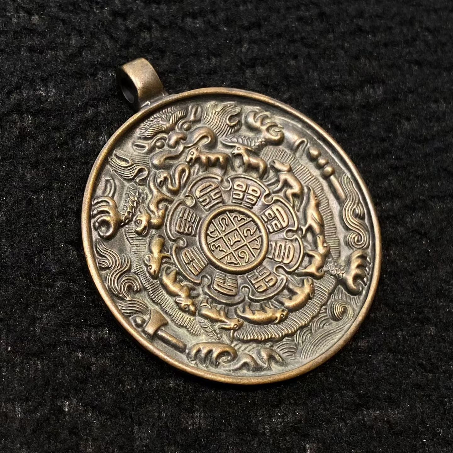 Bronze Nine Palaces & Bagua Plate (Entry-Level Special Offer)