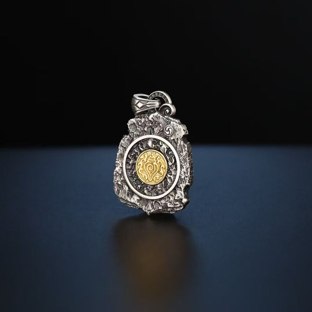 Skull Guardians (Charnel Ground Lords) Pendant in S925 Silver