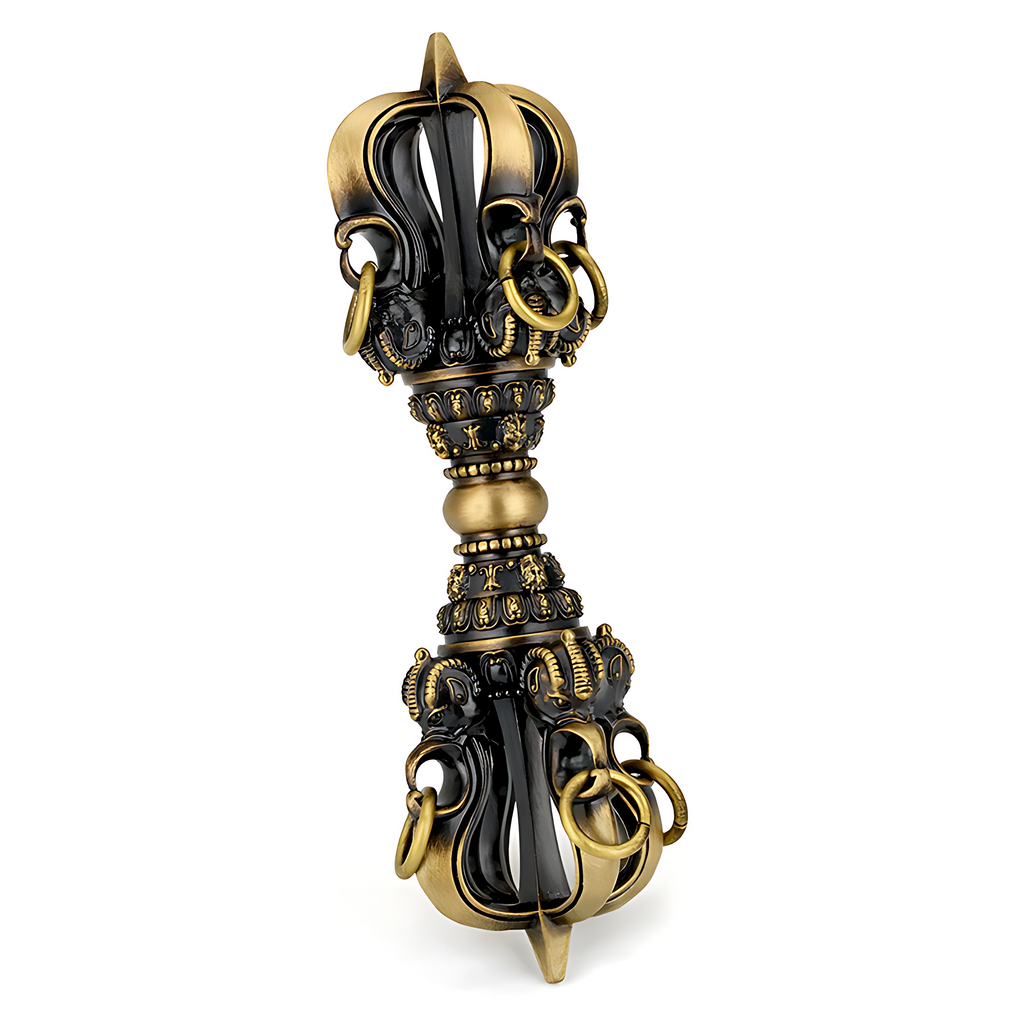 Padmasambhava Five-Pronged Vajra （the legendary scepter of the Second Buddha, subjugating obstacles and igniting wisdom）