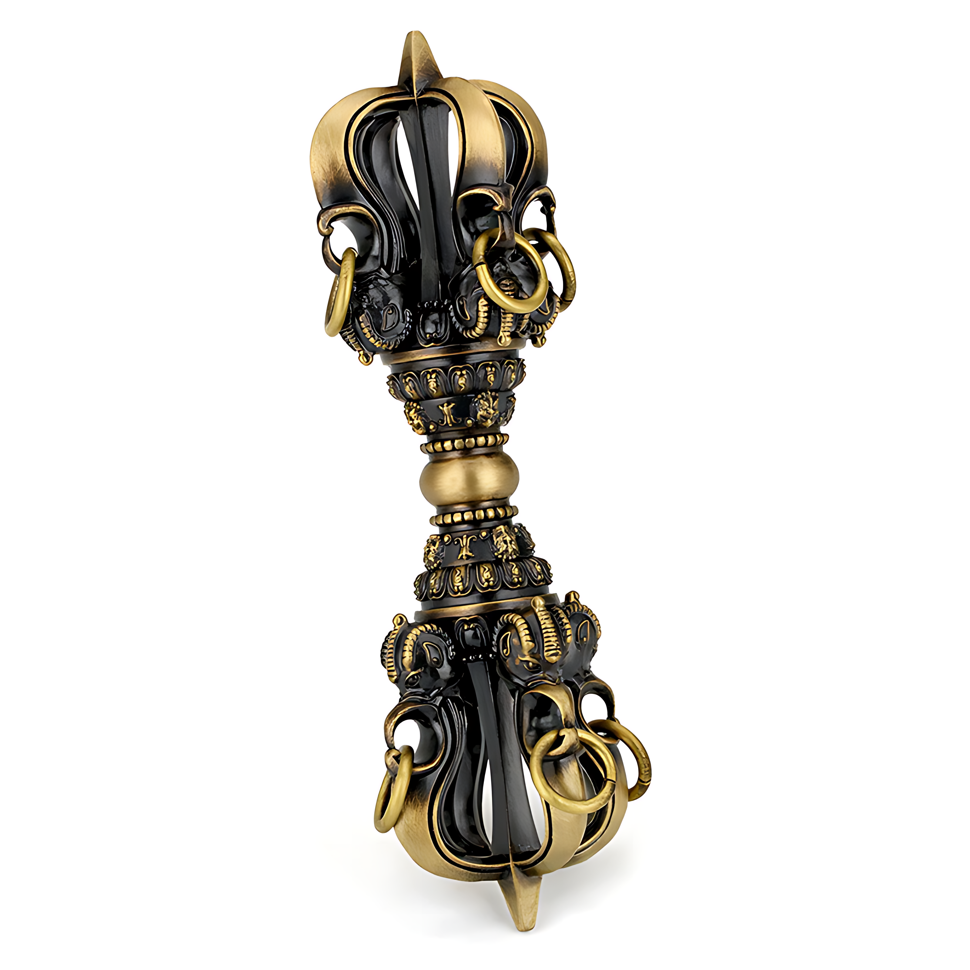 Padmasambhava Five-Pronged Vajra （the legendary scepter of the Second Buddha, subjugating obstacles and igniting wisdom）