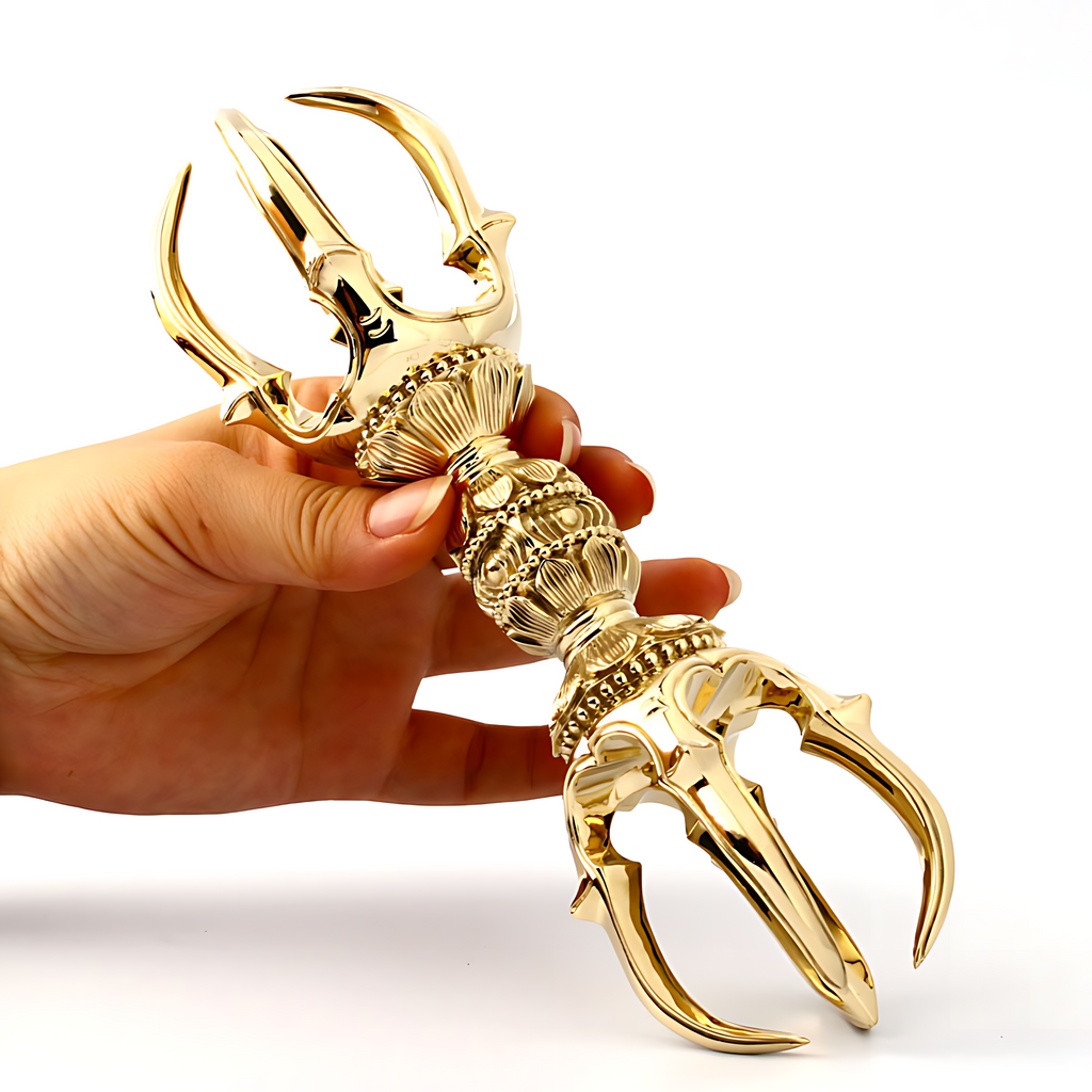 The Unsurpassed Five-Pronged Vajra (representing the highest principle of reality in Vajrayana Buddhism)