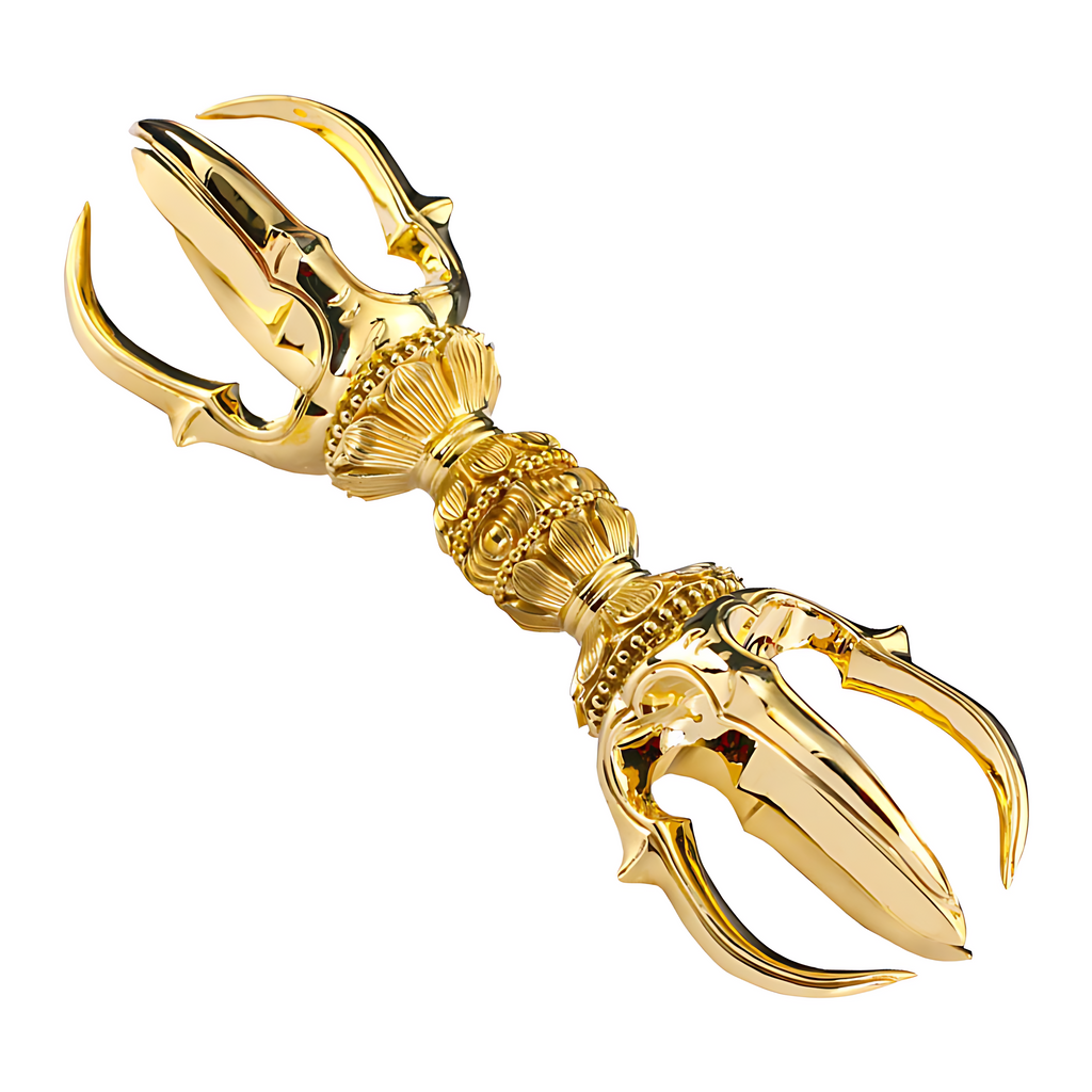 The Unsurpassed Five-Pronged Vajra (representing the highest principle of reality in Vajrayana Buddhism)