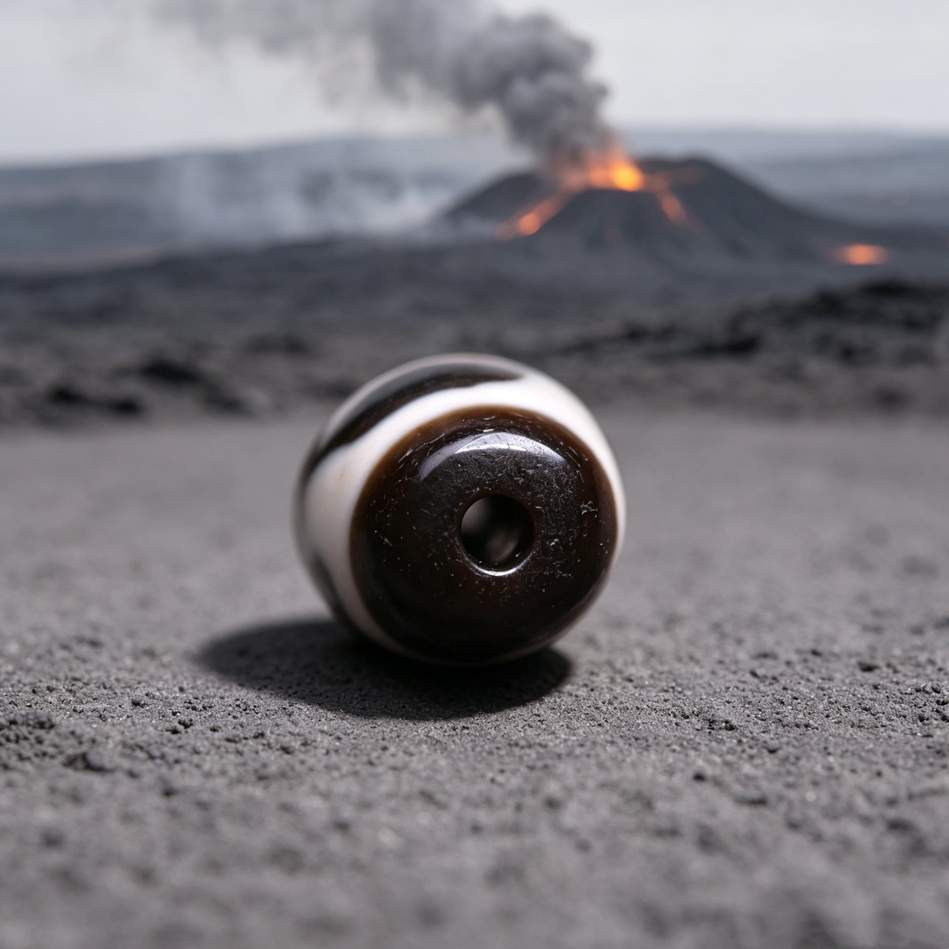 Tiger Stripe Dzi Bead : The Ancient Talisman Embodying Feline Power