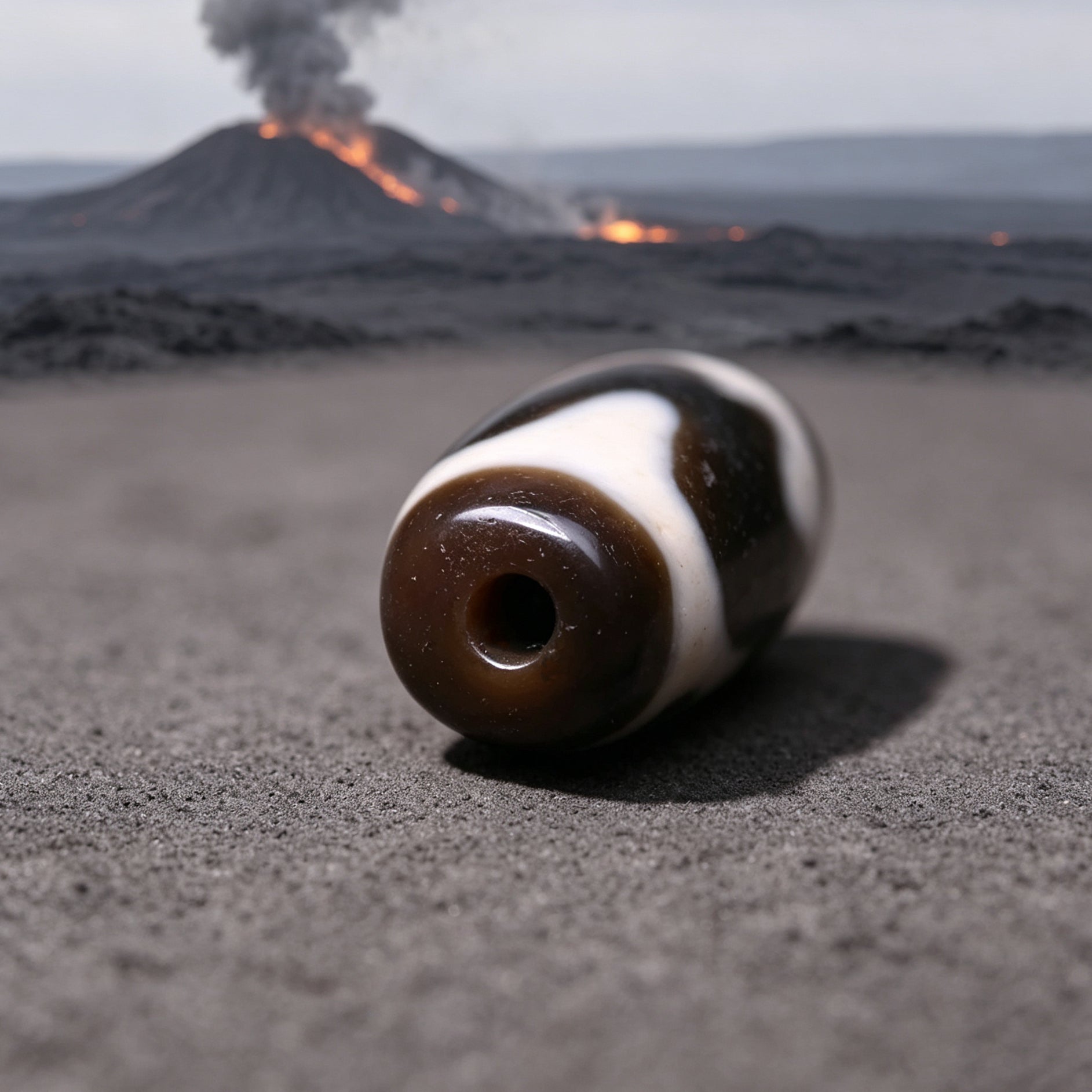 Tiger Stripe Dzi Bead : The Ancient Talisman Embodying Feline Power