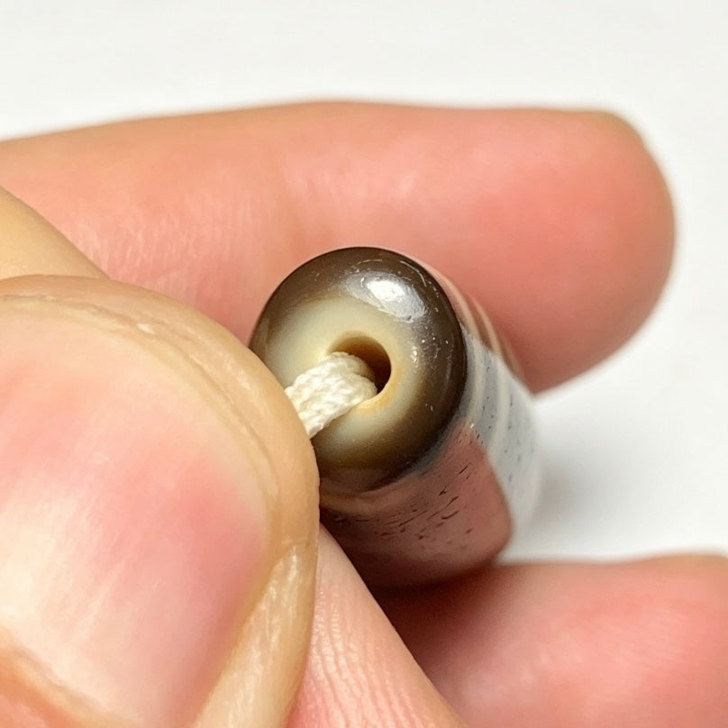 Seven-Eyed Dzi Bead Artisanal Dzi Bead - Quality Hand-Finished Replica (Best Seller)