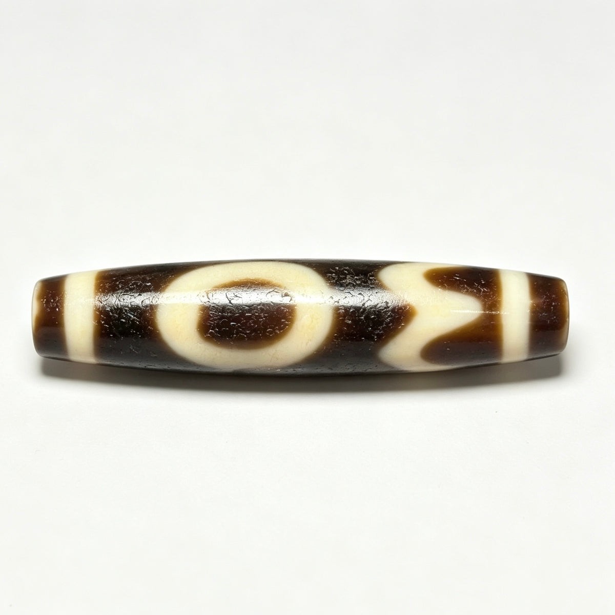 Pacifying, Increasing, Magnetizing, and Subjugating Dzi Bead Artisanal Dzi Bead - Quality Hand-Finished Replica (Best Seller)